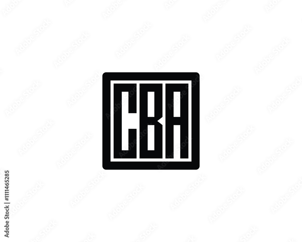 CBA logo design vector template. CBA CBA logo design vector template. CBA