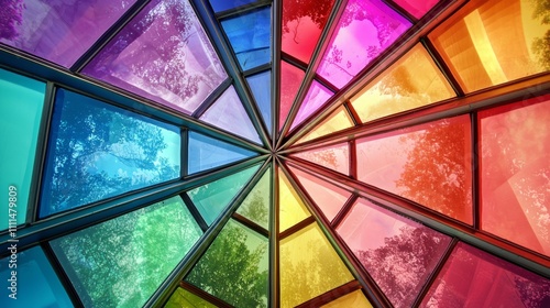 A kaleidoscope of colors representing the diverse opportunities in the investment world
