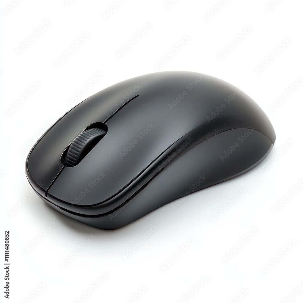 Wireless Computer Mouse Isolated on White Background Wireless Computer Mouse Isolated on White Background