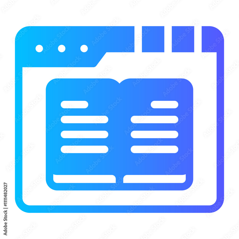 book gradient icon book gradient icon