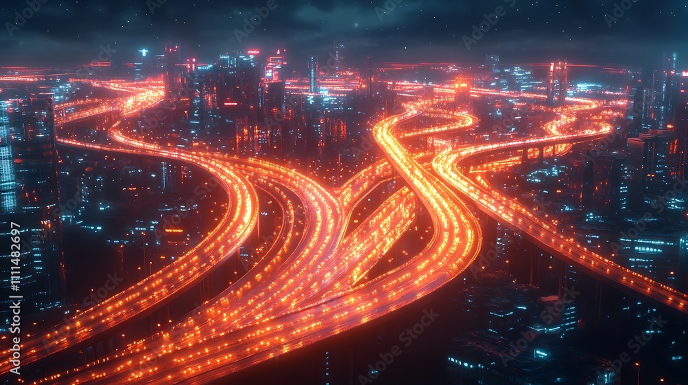 A digital world visualization with highways of flowing data light, bright neon streams wrapping around continents, intense light effects, dark space background, photorealistic quality, ultra-detailed, A digital world visualization with highways of flowing data light, bright neon streams wrapping around continents, intense light effects, dark space background, photorealistic quality, ultra-detailed,