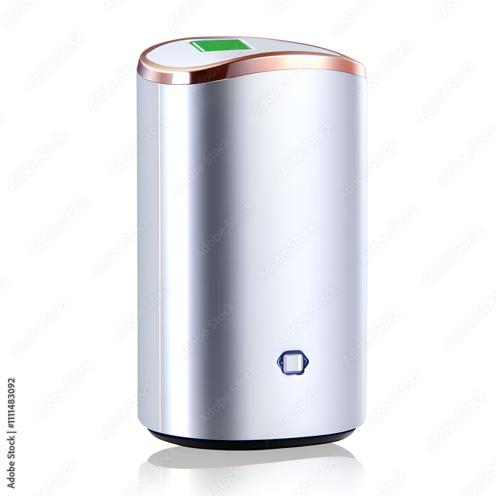Modern touchless trash can with sensor technology and sleek design for home and office use Modern touchless trash can with sensor technology and sleek design for home and office use