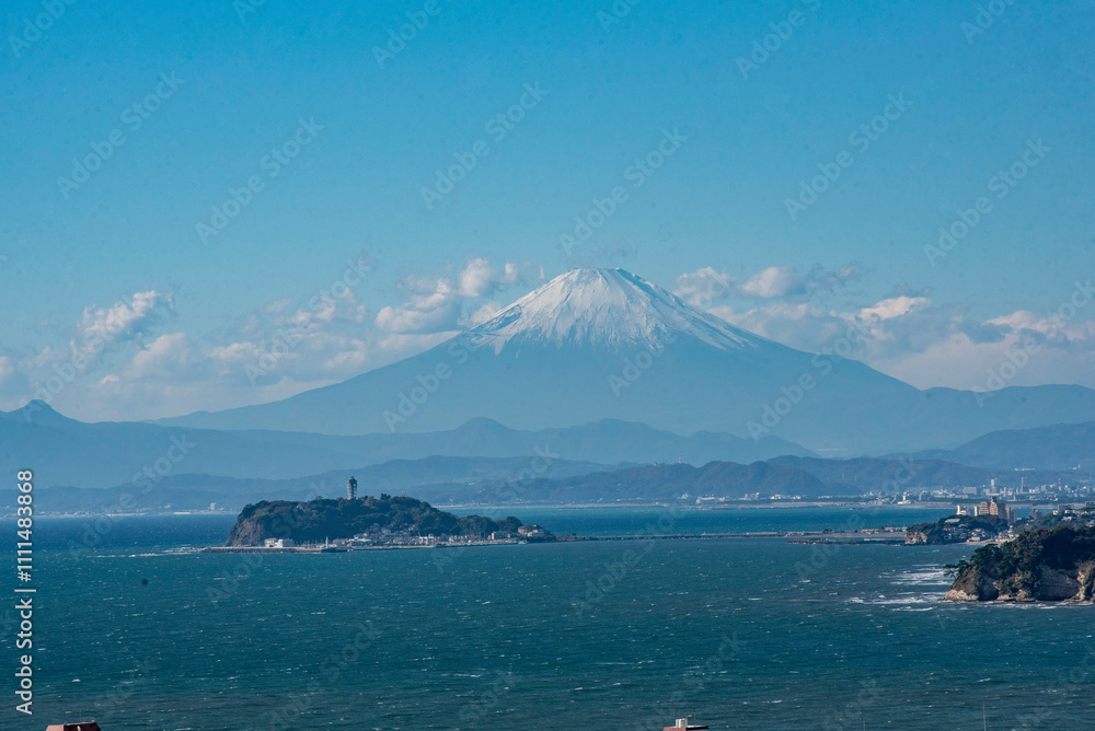 逗子2411 披露山1 江の島&富士山 逗子2411 披露山1 江の島&富士山