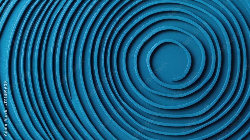 Blue concentric circles create a soothing, abstract design, perfect for backgrounds and artistic projects. Blue concentric circles create a soothing, abstract design, perfect for backgrounds and artistic projects.