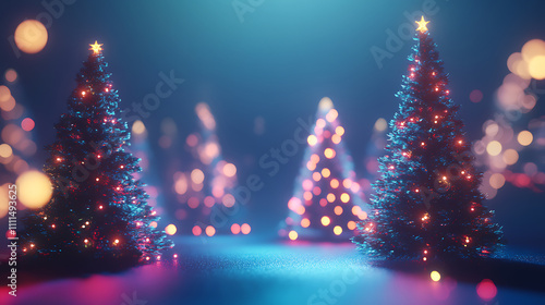 Christmas lights a product lineup, vibrant festive mood, Christmas Tree Lights photo