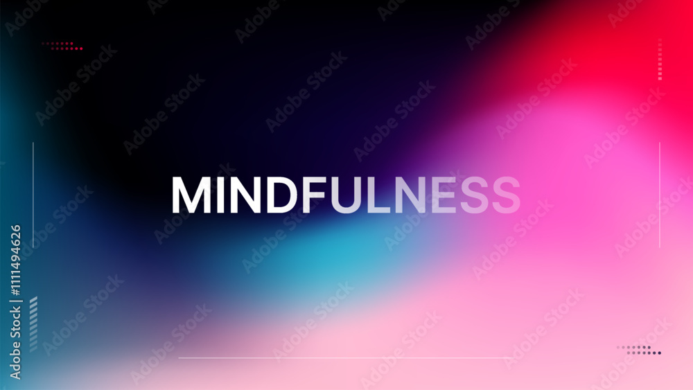 Gradient Background Design–Minimalistic Modern Text Art with a Soft Color Spectrum-Vector illustration Gradient Background Design–Minimalistic Modern Text Art with a Soft Color Spectrum-Vector illustration