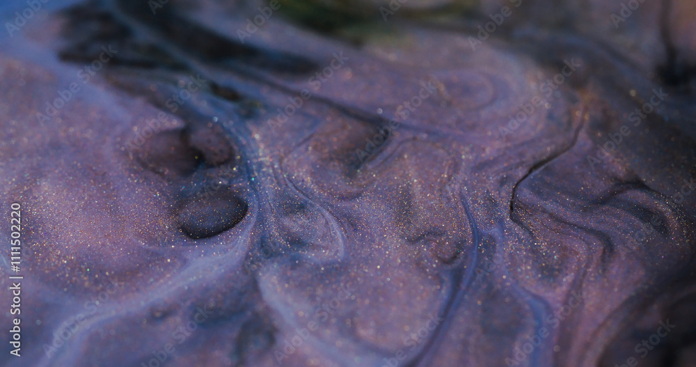 Blur water ink. Marble paint. Defocused purple color glowing steam texture ink paint splash emulsion floating abstract art background. Blur water ink. Marble paint. Defocused purple color glowing steam texture ink paint splash emulsion floating abstract art background.