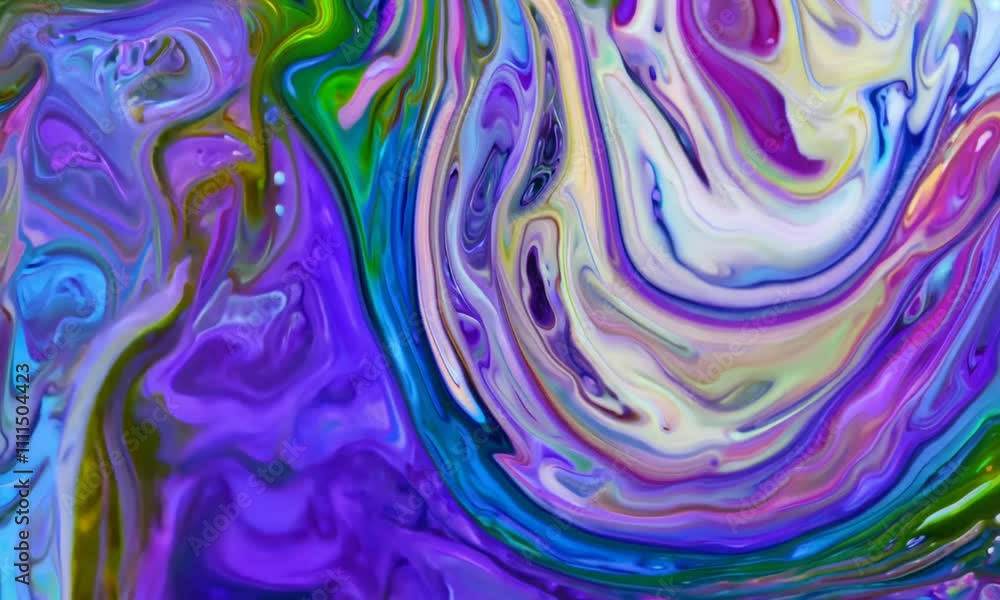 Vibrant Swirls of Color: An Abstract Fluid Art Masterpiece Vibrant Swirls of Color: An Abstract Fluid Art Masterpiece