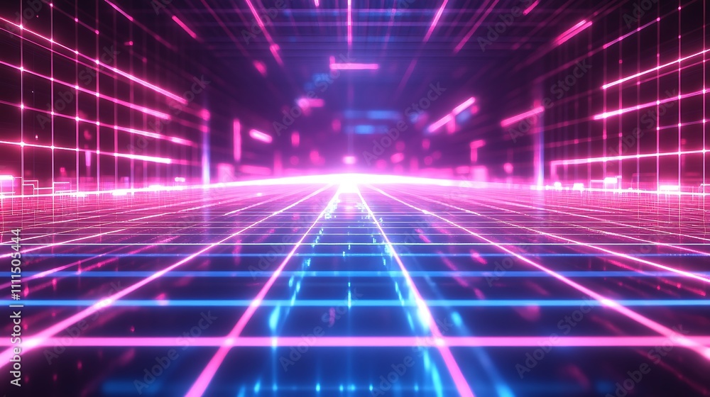 A digital grid system with glowing connection nodes, intricate geometric overlays, pulsating neon accents, and seamless holographic textures, set against a sleek futuristic backdrop, hd quality. A digital grid system with glowing connection nodes, intricate geometric overlays, pulsating neon accents, and seamless holographic textures, set against a sleek futuristic backdrop, hd quality.