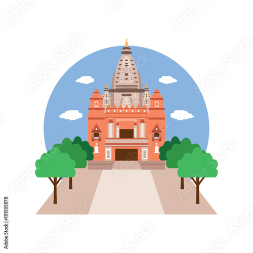 kashi vishwanath temple construction