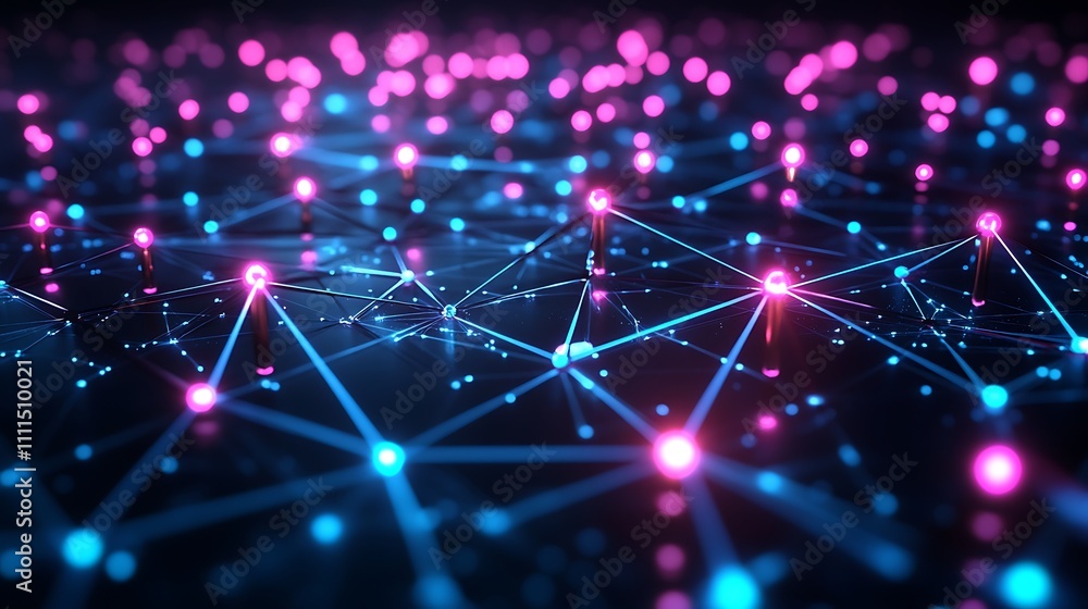 A futuristic grid-based system showcasing glowing connection points, dynamic light animations, intricate patterns, and holographic overlays, vibrant neon colors, A futuristic grid-based system showcasing glowing connection points, dynamic light animations, intricate patterns, and holographic overlays, vibrant neon colors,
