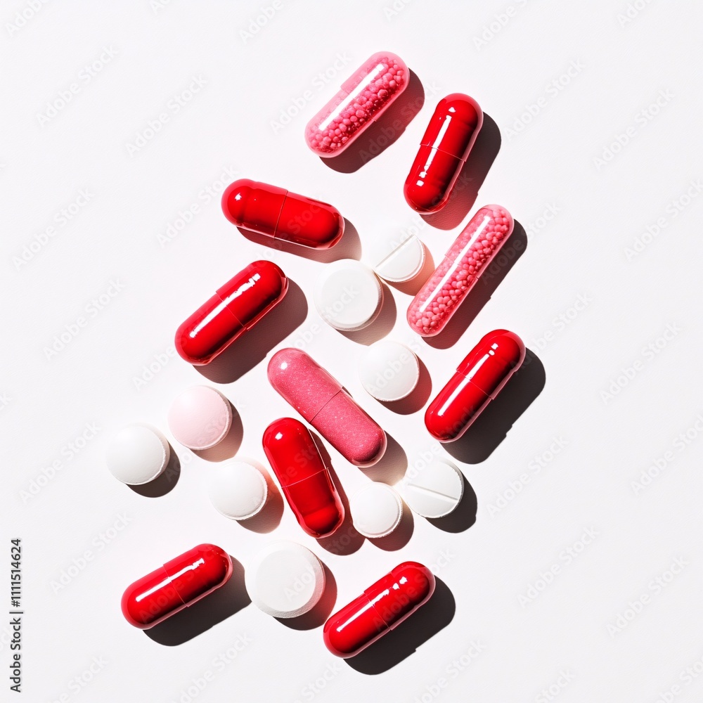 red and white pills red and white pills