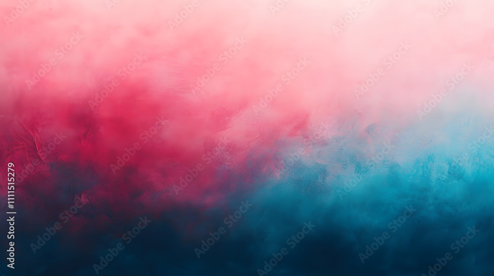Fototapeta premium Abstract Pink and Blue Painted Texture Background