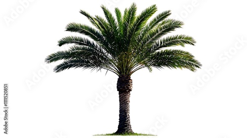 Isolated Palm Tree Tropical Plant Summer Vacation Nature Image Exotic Flora