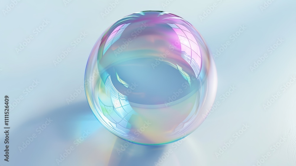 Soap bubble on white background Soap bubble on white background