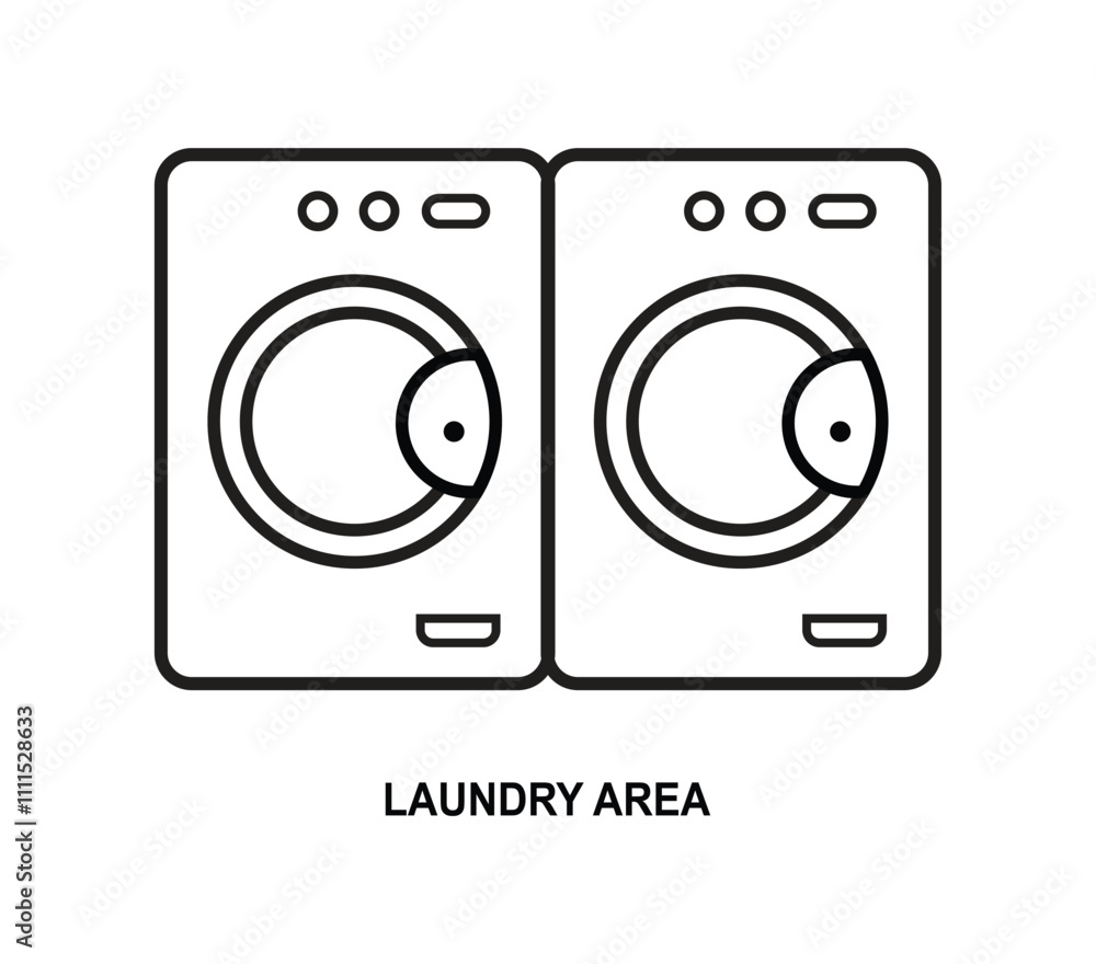 Laundry or Washing machine icon with linear style
Vector Formats Laundry or Washing machine icon with linear style
Vector Formats