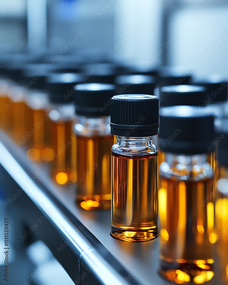 Vials carefully stored in a hightech, temperaturecontrolled chamber, showcasing the need for controlled environments in preserving sensitive scientific materials Vials carefully stored in a hightech, temperaturecontrolled chamber, showcasing the need for controlled environments in preserving sensitive scientific materials