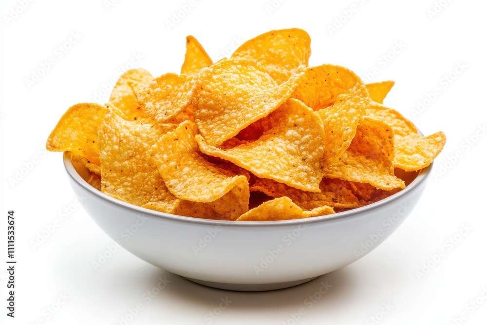 Sev snack on bowl isolated on white background Sev snack on bowl isolated on white background
