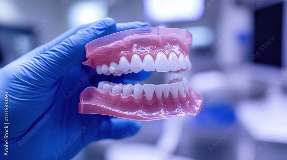Dental Model with Realistic Teeth and Gums Display Dental Model with Realistic Teeth and Gums Display