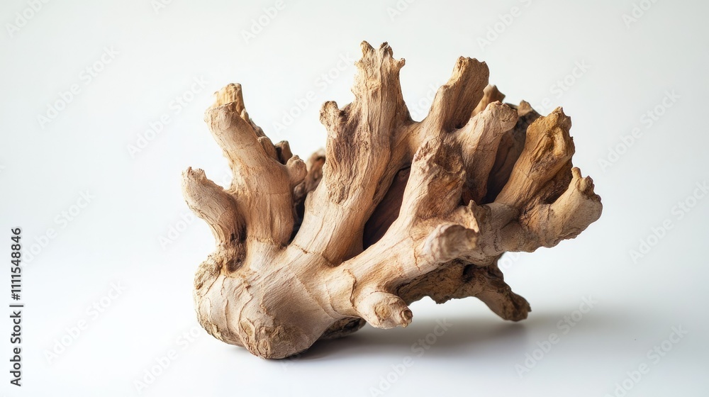 A piece of driftwood with intricate textures, suitable for decor or aquarium use. A piece of driftwood with intricate textures, suitable for decor or aquarium use.