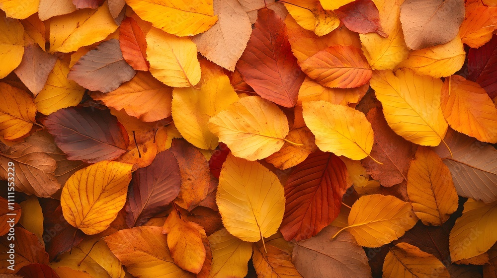 Autumn Leaves Collection Of Golden And Brown Hues Autumn Leaves Collection Of Golden And Brown Hues