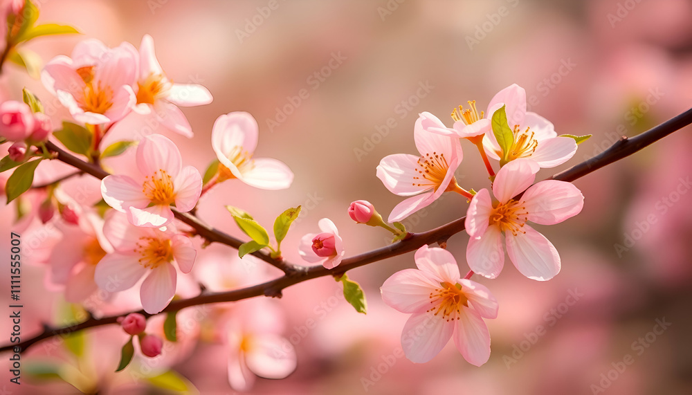Vietnams spring flower clay apricot blossom Peach blossom at spring light blue background, Vietnams spring flower clay apricot blossom Peach blossom at spring light blue background,