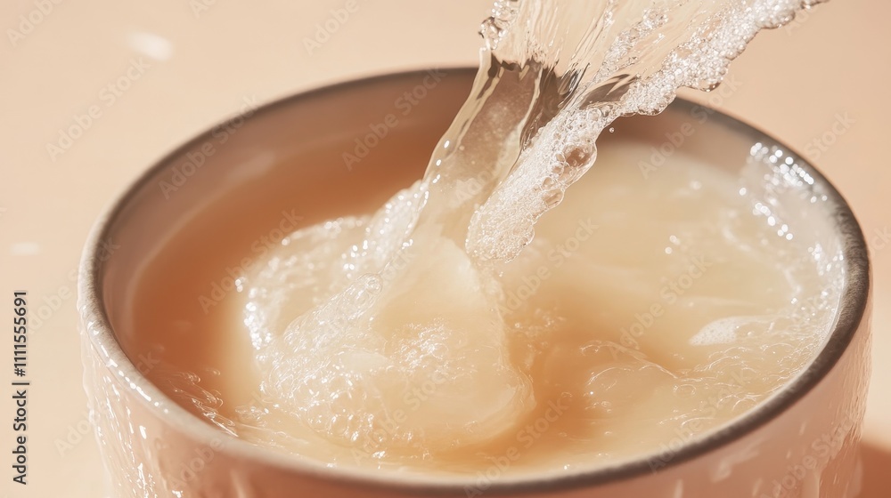 Fresh Splash of Water in a Bowl Fresh Splash of Water in a Bowl