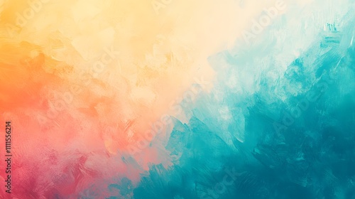 Abstract Colorful Painted Texture Background