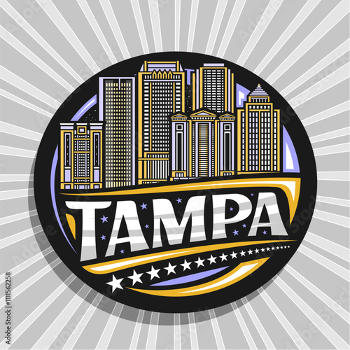 Vector logo for Tampa photo