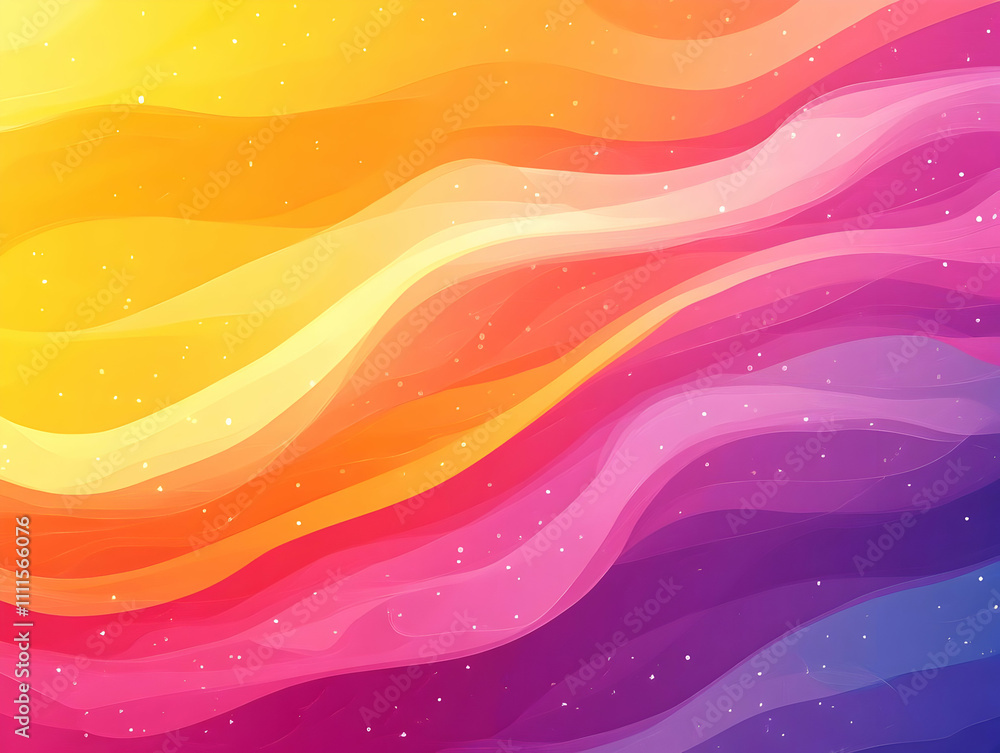 Abstract Wavy Background Illustration Abstract Wavy Background Illustration