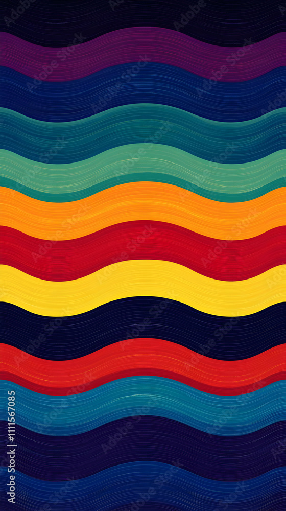 Abstract Wavy Stripes Background Abstract Wavy Stripes Background