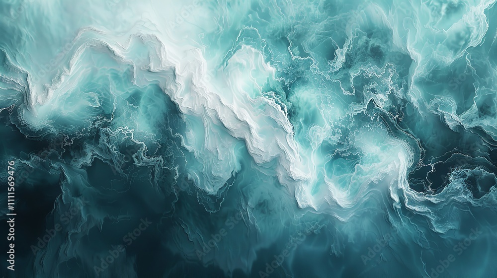 Swirling smokey tendrils of misty white against a teal background, creating a mystical, ethereal image of fluid movement and shape. Swirling smokey tendrils of misty white against a teal background, creating a mystical, ethereal image of fluid movement and shape.