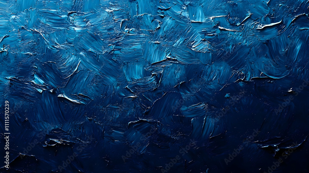 Deep Blue Abstract Paint Texture Deep Blue Abstract Paint Texture