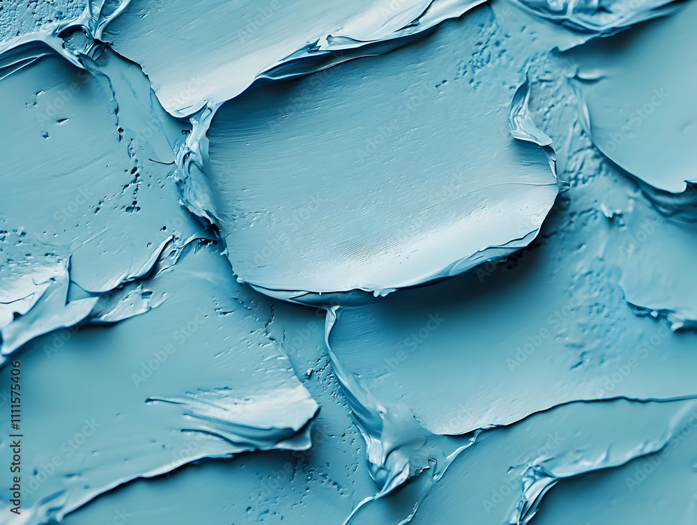 Blue Acrylic Paint Texture Abstract Background Blue Acrylic Paint Texture Abstract Background