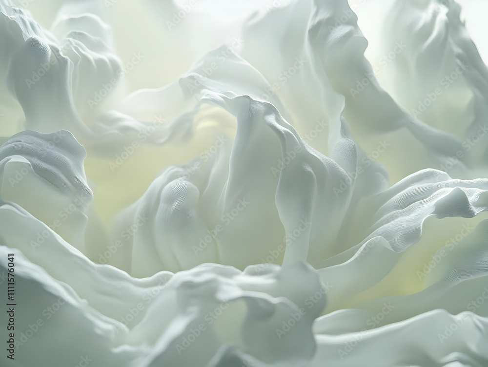 Obraz premium White Flower Abstract Background Image