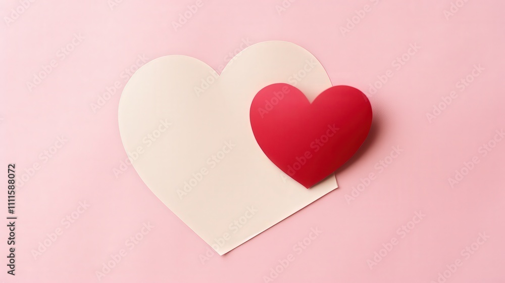 Heart Shapes on Pink Background, Romantic Concept, Love and Affection Theme, Craft Design for Valentine's Day, Wedding and Anniversary Celebration Heart Shapes on Pink Background, Romantic Concept, Love and Affection Theme, Craft Design for Valentine's Day, Wedding and Anniversary Celebration