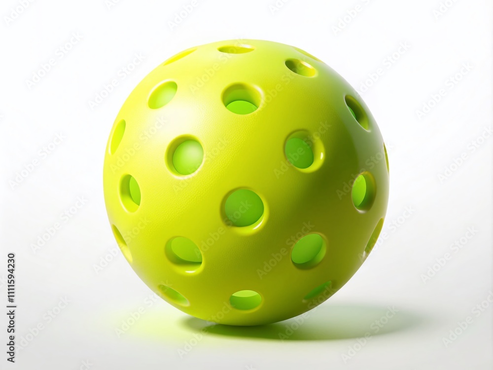 Silhouette Pickleball Ball with Holes - Sports App Icon Silhouette Pickleball Ball with Holes - Sports App Icon