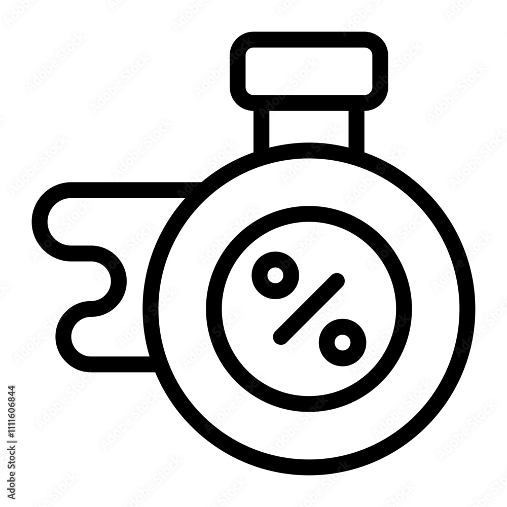 Flash Sale Line Icon Flash Sale Line Icon