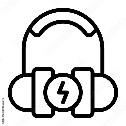 Headphones Line Icon