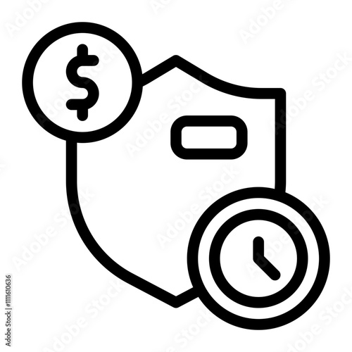 Protection Line Icon