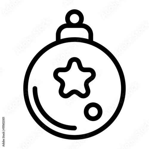 Star Line Icon