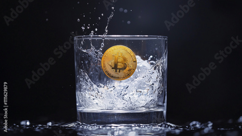 Bitcoin Splash:  A golden B...