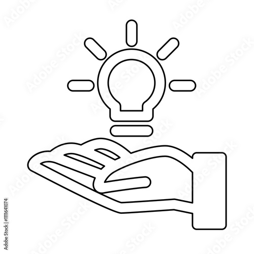 Smart icon in line style