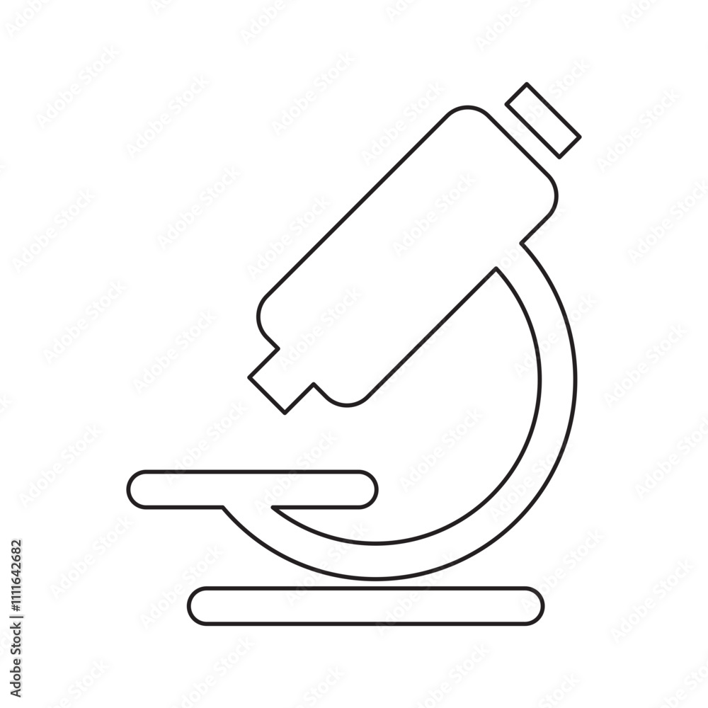 Fotografie Laboratory icon in line style