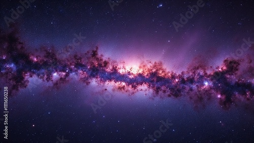 Milky Way galaxy stars nebulae central bulge disk photo