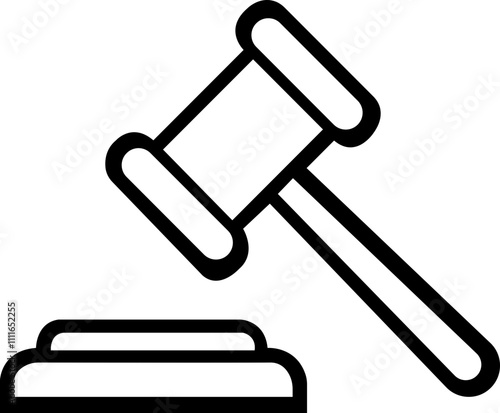 Gavel icon.Judge gavel icon vector. law icon vector.Judge gavel sign and symbol.Judge gavel or auction hammer icon.Gavel icon vector isolated on white background. Hammer icon vector.