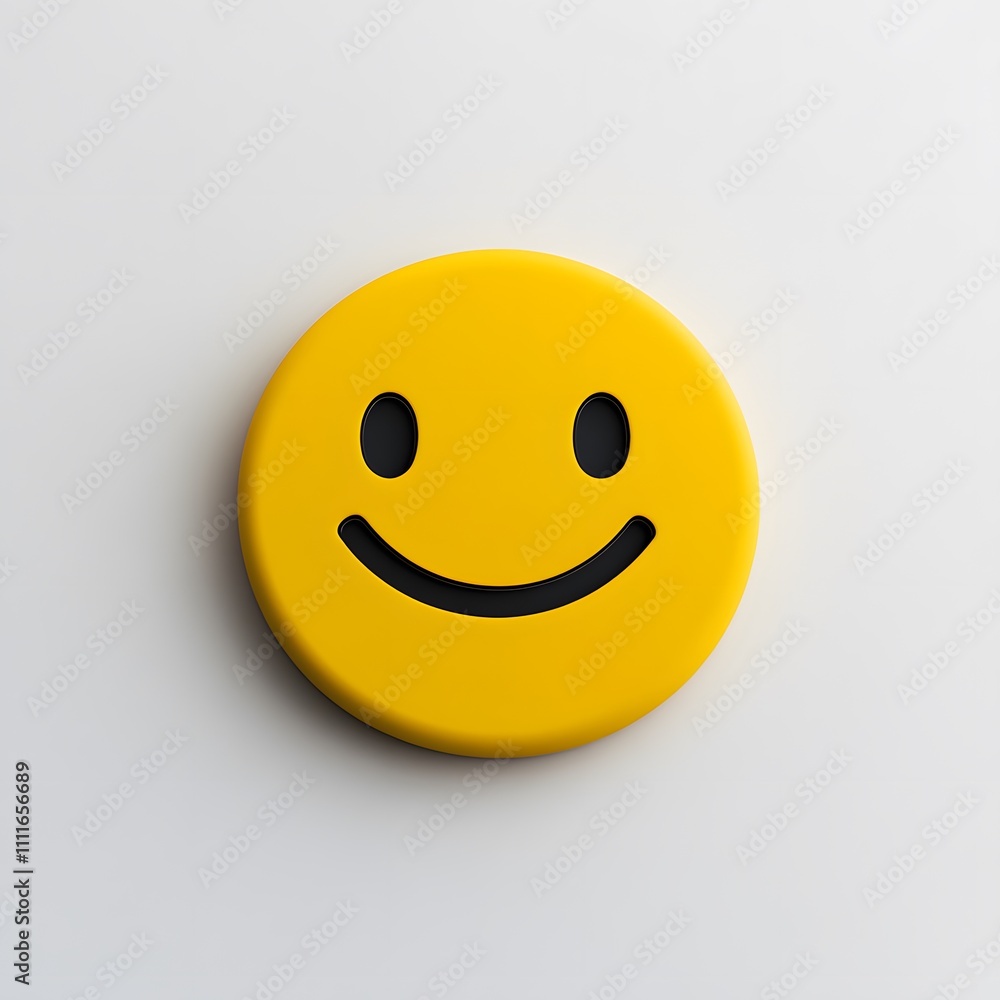 minimalist smiley no mouth, Generative AI minimalist smiley no mouth, Generative AI