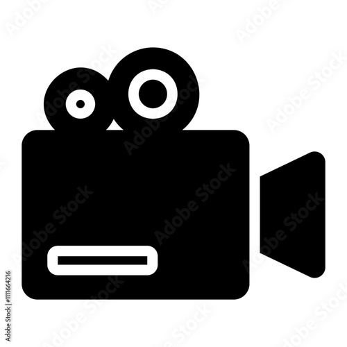 camcorder Solid icon