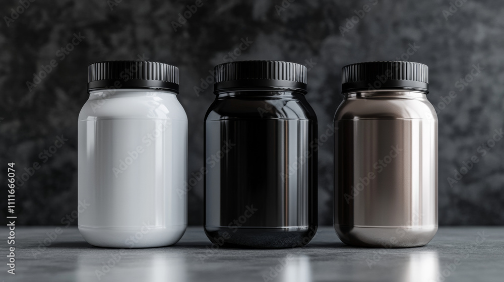 Protein shaker with blender ball, full and empty cups for sports nutrition and gainer drinks. Plastic bottles with metal spring spheres, mixer for gym fitness, bodybuilding, Realistic 3d vector mockup Protein shaker with blender ball, full and empty cups for sports nutrition and gainer drinks. Plastic bottles with metal spring spheres, mixer for gym fitness, bodybuilding, Realistic 3d vector mockup