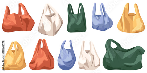 Set of Plastic Bags